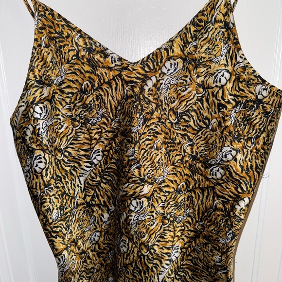 Vintage - Tiger Pattern Lingerie Slip - Picture 1 of 4